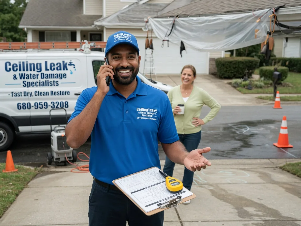 Ceiling Leak Cleanup Flatgap, KY FAQs